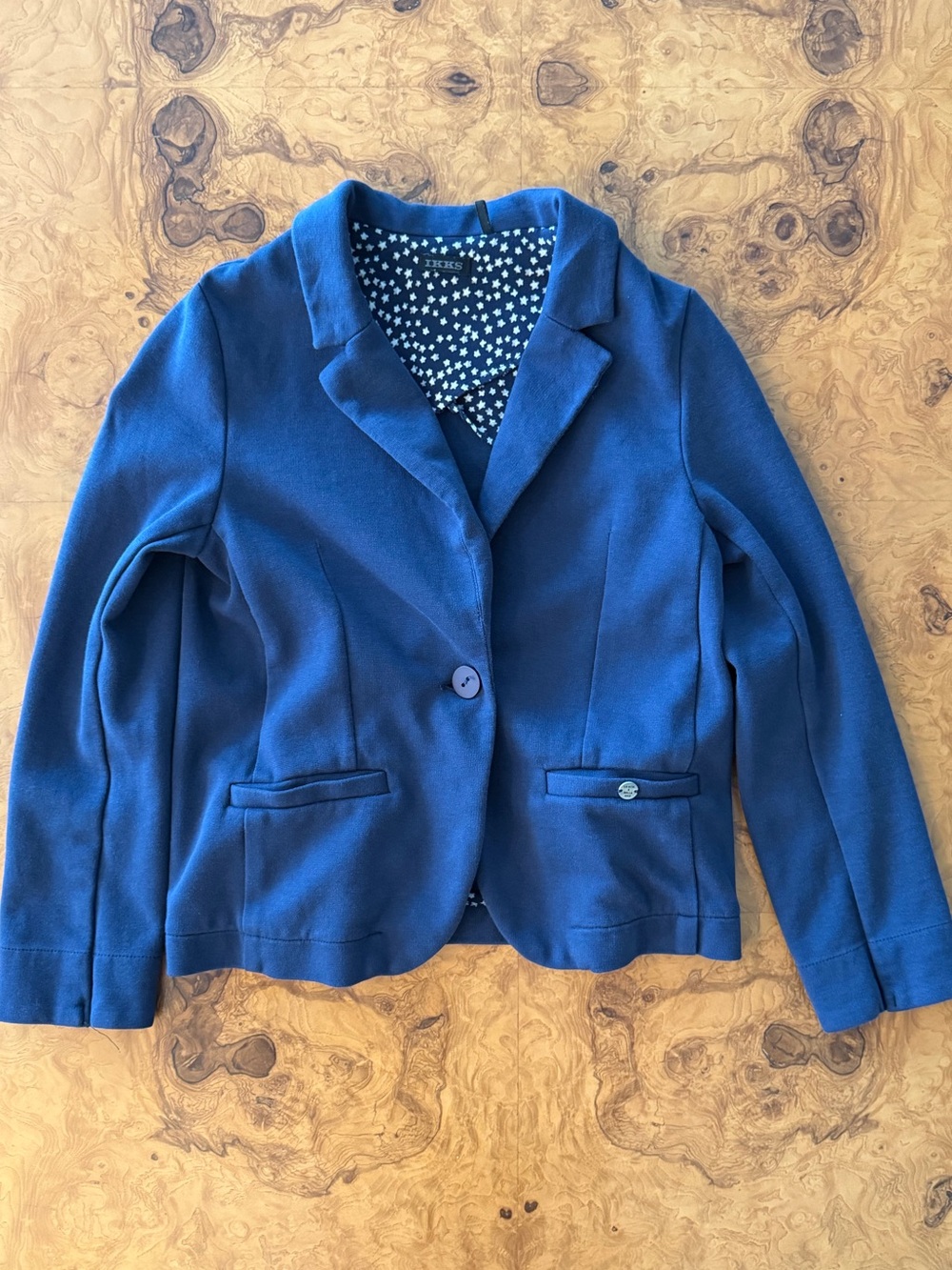 IKKS Girls Cotton Stretch Blazer Size 8